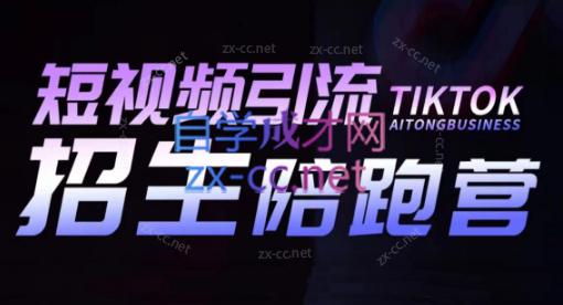 吴天老师·短视频引流招生陪跑营-小艾项目网