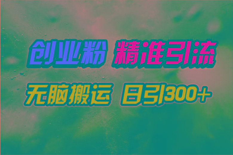 (9875期)视频号纯搬运日引300+创业粉教程！-小艾项目网
