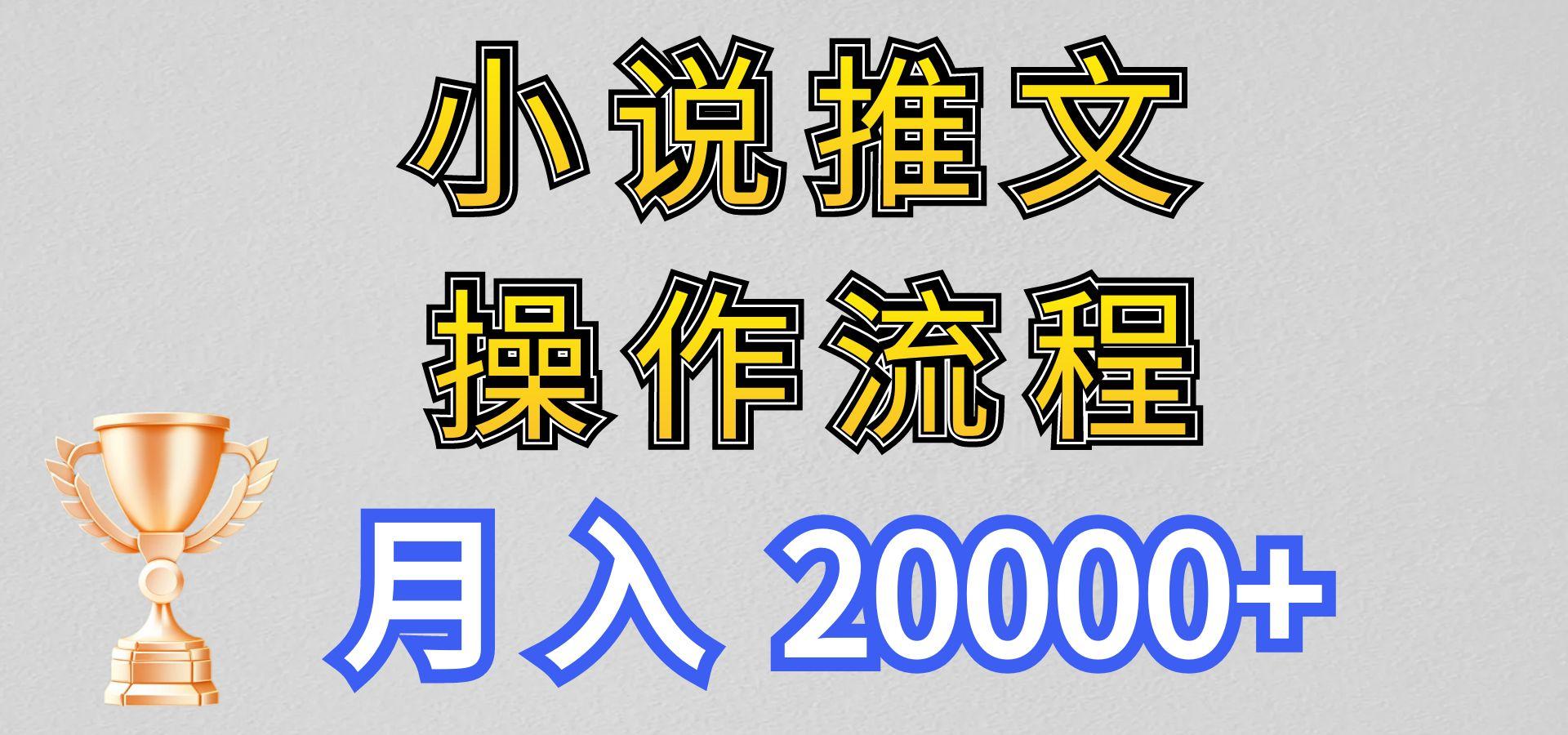 小说推文项目新玩法操作全流程，月入20000+，门槛低非常适合新手-小艾项目网