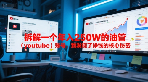 付费文章：拆解一个年入250W的油管(youtube)账号，我发现了挣钱的核心秘密-小艾项目网