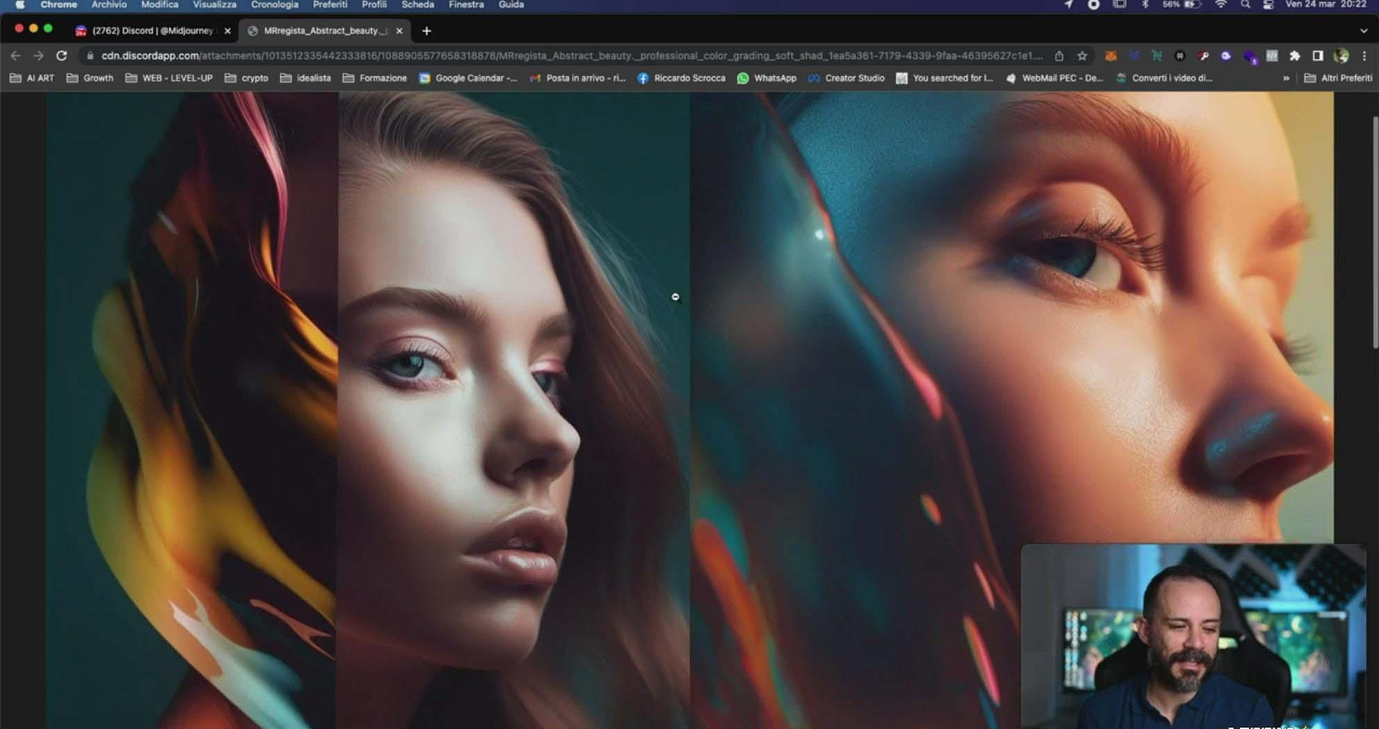 图片[6]-Midjourney AI人工智能创建和销售令人惊叹的海报教程-10节课-中英字幕-小艾项目网