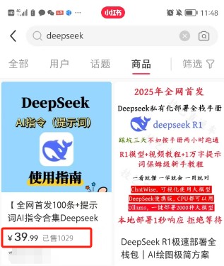 利用热门DeepSeek赚钱项目，多种变现方式小白也能盲赚3W+，就是用这个方法-小艾项目网