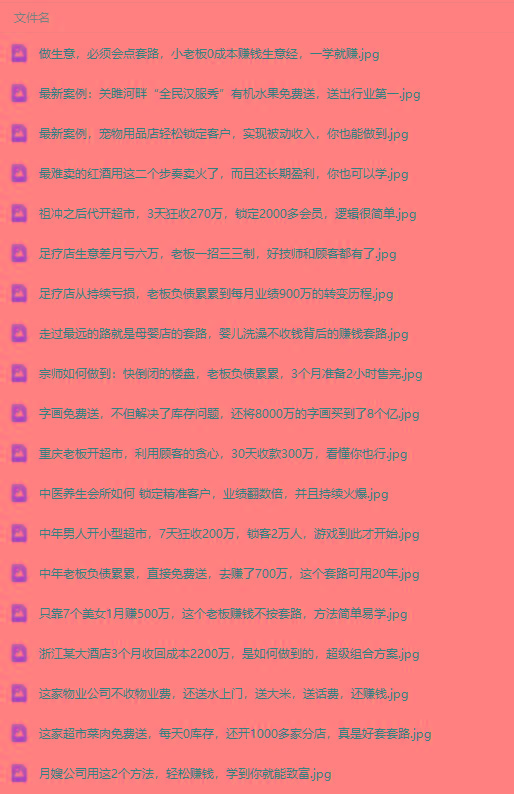 图片[3]-(9607期)真实有效391套商业模式，年入几十到几百万案例解析(电子书+视频+图文)-小艾项目网