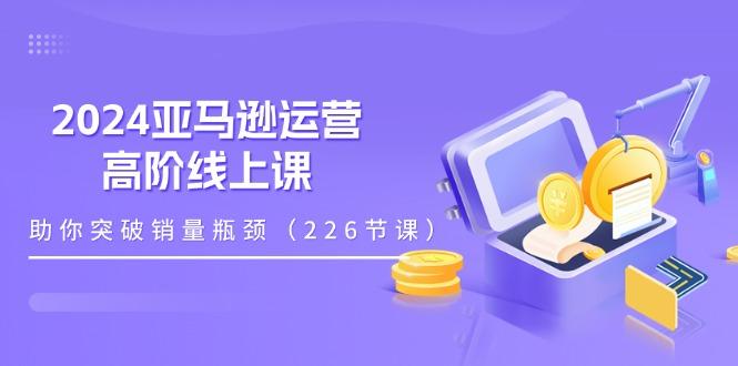 2024亚马逊运营-高阶线上课，助你突破销量瓶颈(228节课-小艾项目网