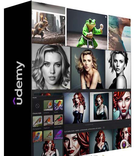 K Mastery – Stable Diffusion AI软件绘画速成从小白到精通-72节-中英字幕-小艾项目网