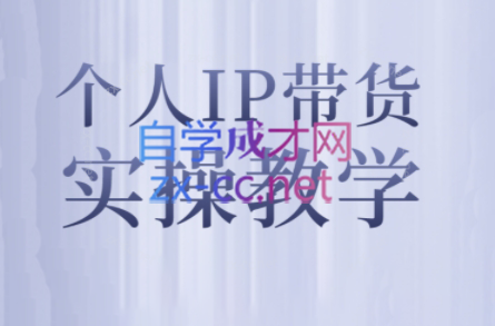 萌神姐姐·个人IP真人出镜短视频实操课-小艾项目网