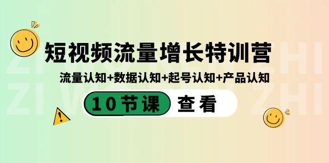 短视频流量增长特训营：流量认知+数据认知+起号认知+产品认知（10节课）-小艾项目网