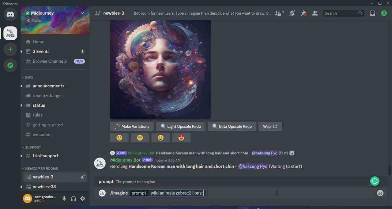 Midjourney AI人工智能艺术图片从入门到高级创作教程-33节课-中英字幕-小艾项目网