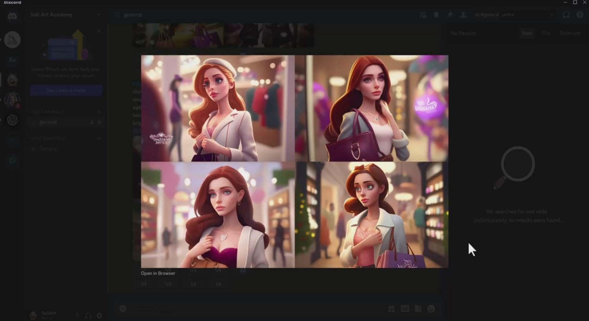 图片[8]-掌握 MidJourney V5 AI + ChatGPT创建一致的角色设计图像-22节课-中英字幕-小艾项目网