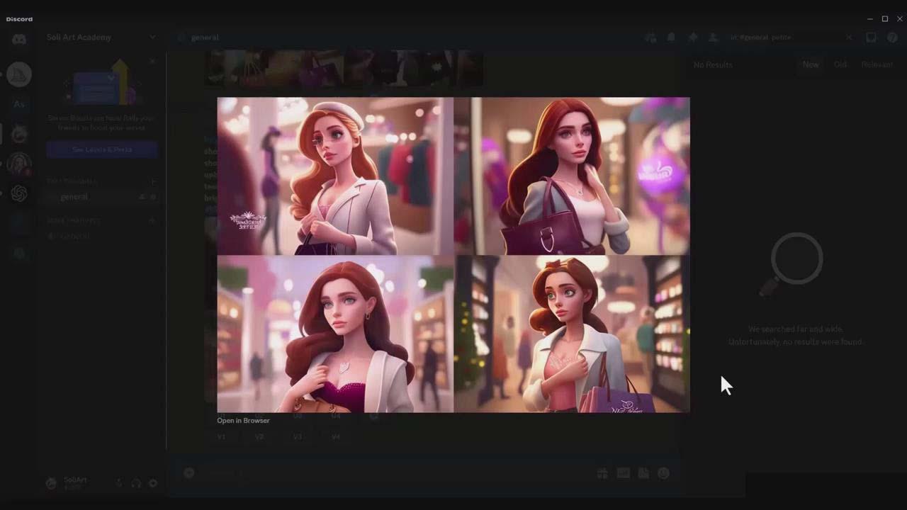 图片[5]-掌握 MidJourney V5 AI + ChatGPT创建一致的角色设计图像-22节课-中英字幕-小艾项目网